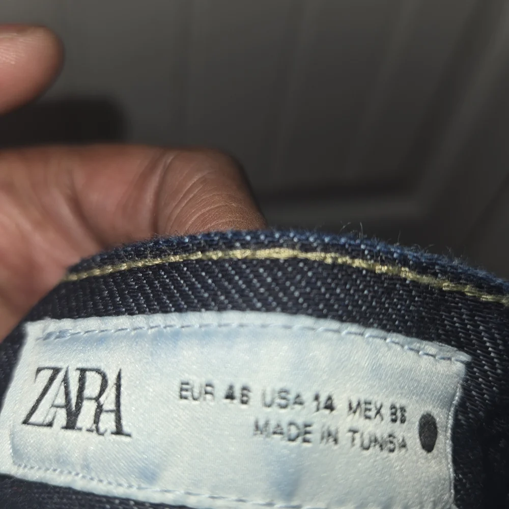 Zara Dark Denim Pants and Vest Set - Picture 13 of 13